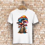 Herren Premium Bio T-Shirt Mushroom Drip