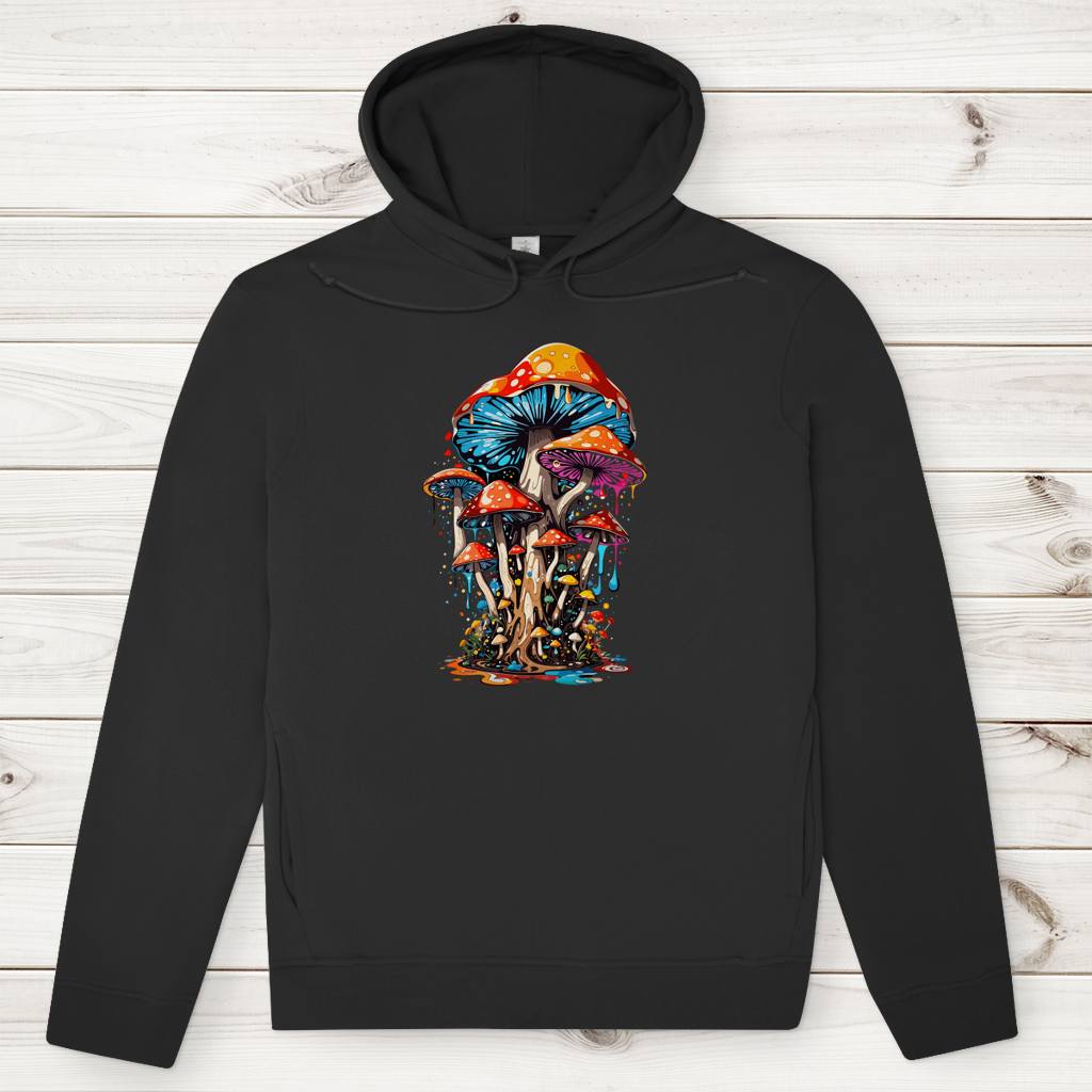 Herren Premium Bio Hoodie Mushroom Drip