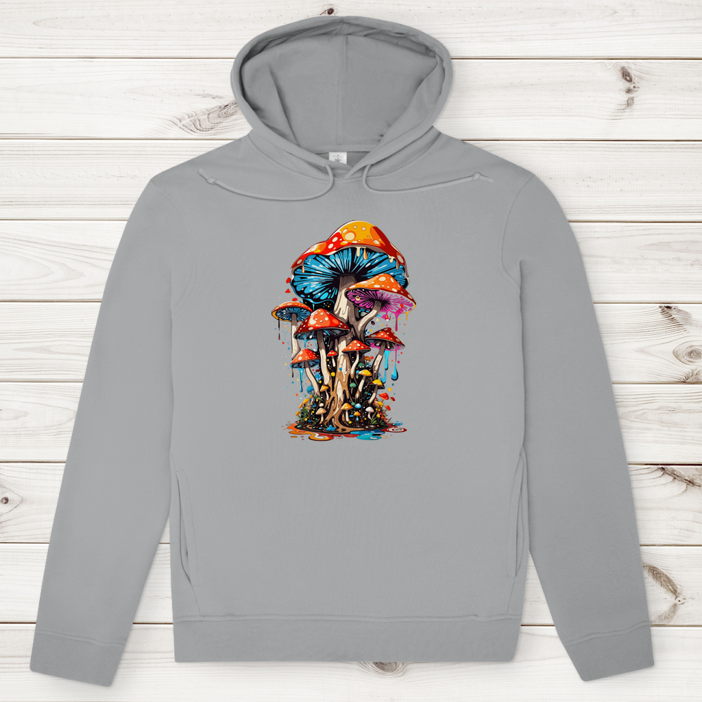 Herren Premium Bio Hoodie Mushroom Drip