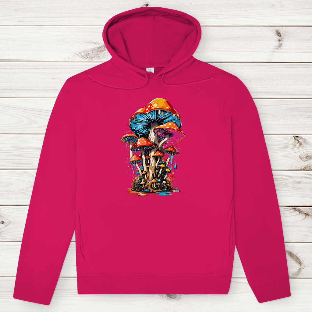 Herren Premium Bio Hoodie Mushroom Drip
