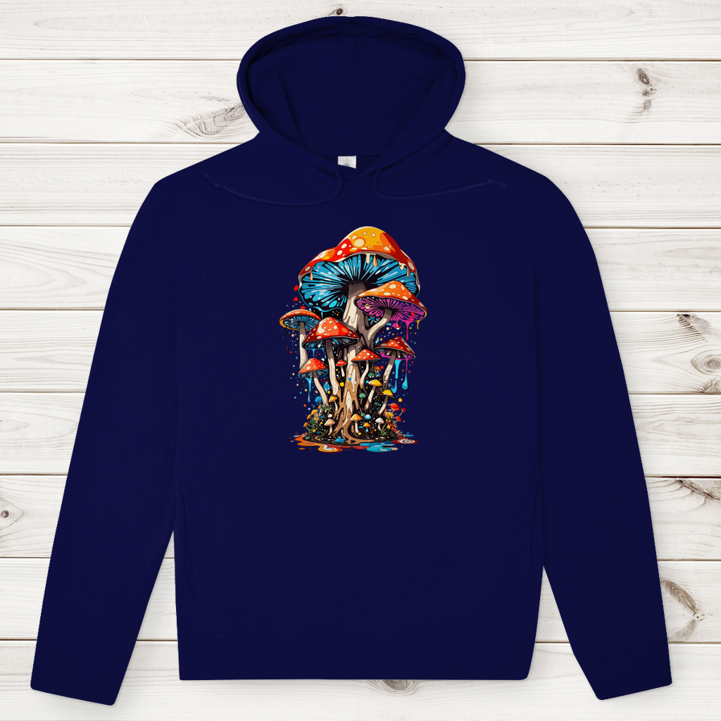 Herren Premium Bio Hoodie Mushroom Drip