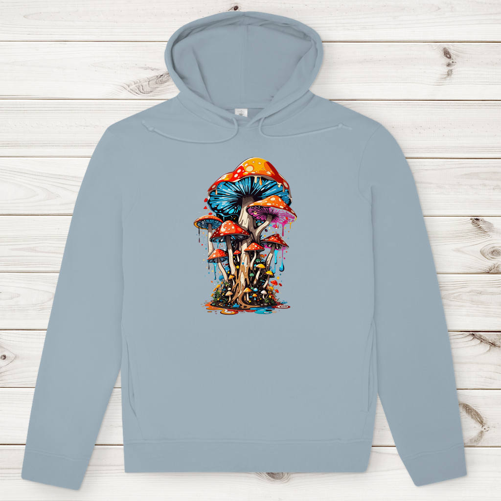 Herren Premium Bio Hoodie Mushroom Drip