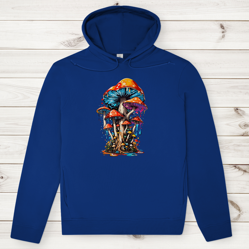 Herren Premium Bio Hoodie Mushroom Drip