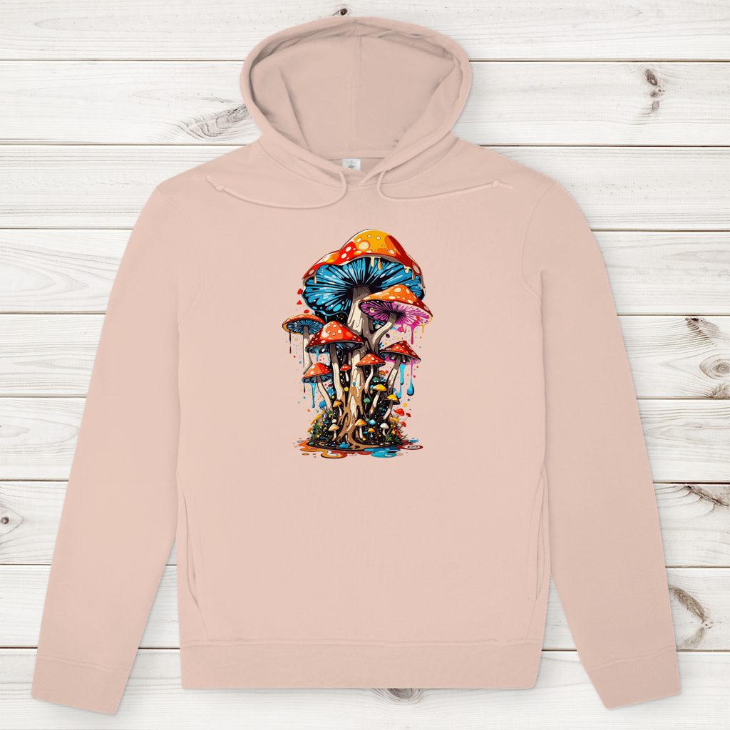 Herren Premium Bio Hoodie Mushroom Drip