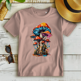 Damen Premium Bio T-Shirt Mushroom Drip