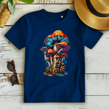 Damen Premium Bio T-Shirt Mushroom Drip
