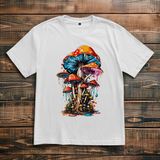 Oversize T-Shirt Mushroom Drip