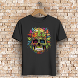 Herren Premium Bio T-Shirt Nature Skull
