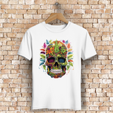 Herren Premium Bio T-Shirt Nature Skull