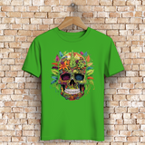 Herren Premium Bio T-Shirt Nature Skull