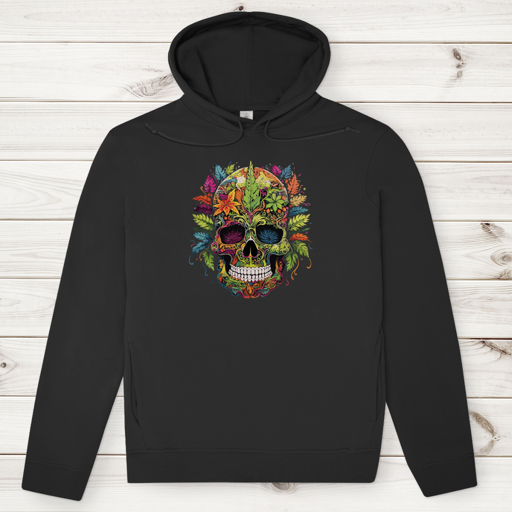 Herren Premium Bio Hoodie Nature Skull