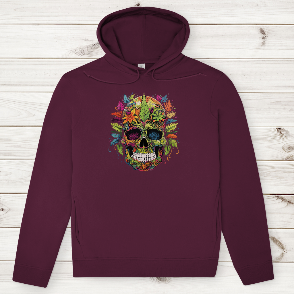 Herren Premium Bio Hoodie Nature Skull