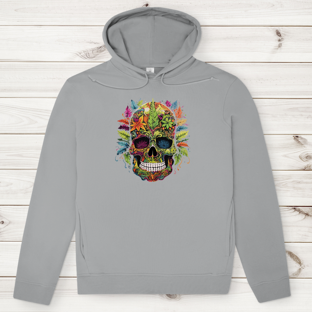 Herren Premium Bio Hoodie Nature Skull