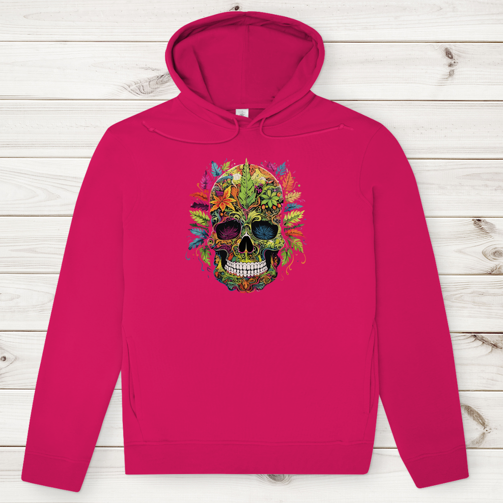 Herren Premium Bio Hoodie Nature Skull