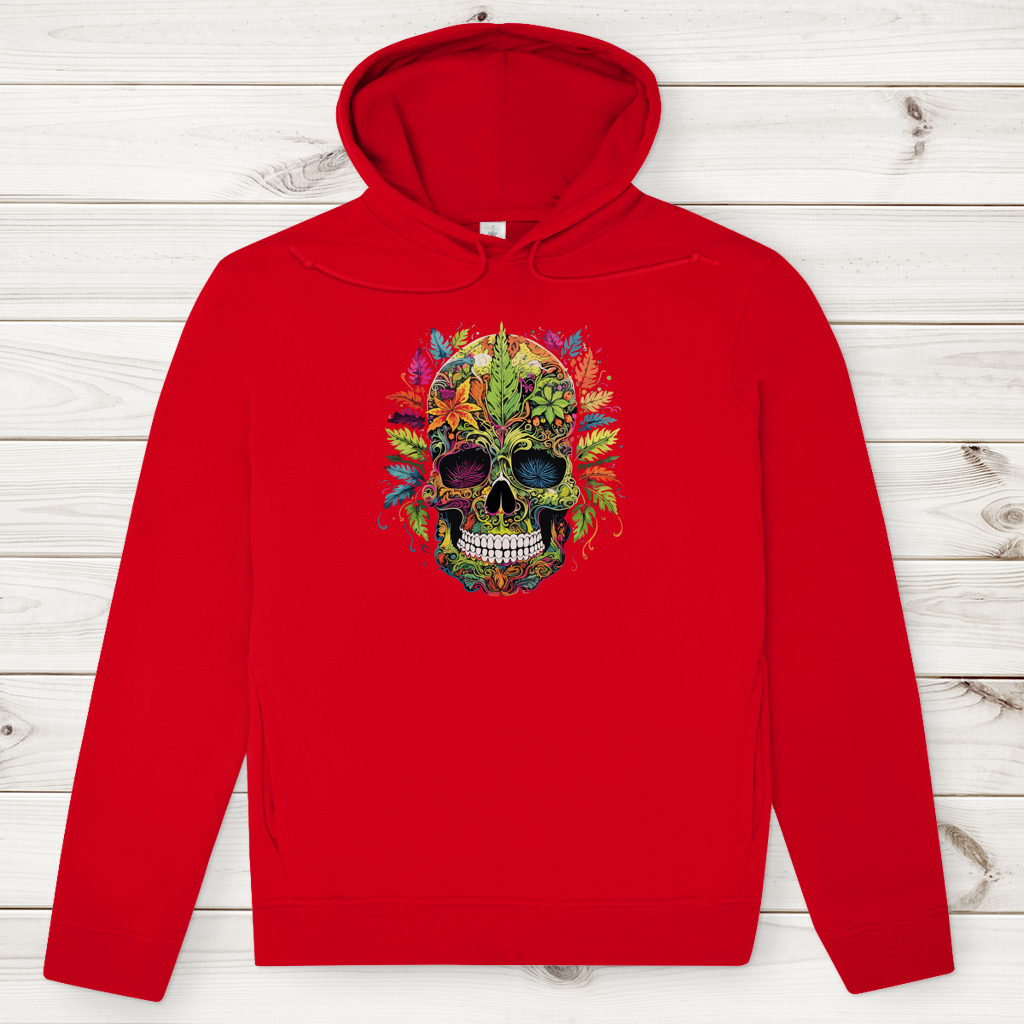 Herren Premium Bio Hoodie Nature Skull