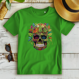 Damen Premium Bio T-Shirt Nature Skull