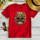 Damen Premium Bio T-Shirt Nature Skull