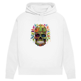 Damen Premium Bio Hoodie Nature Skull