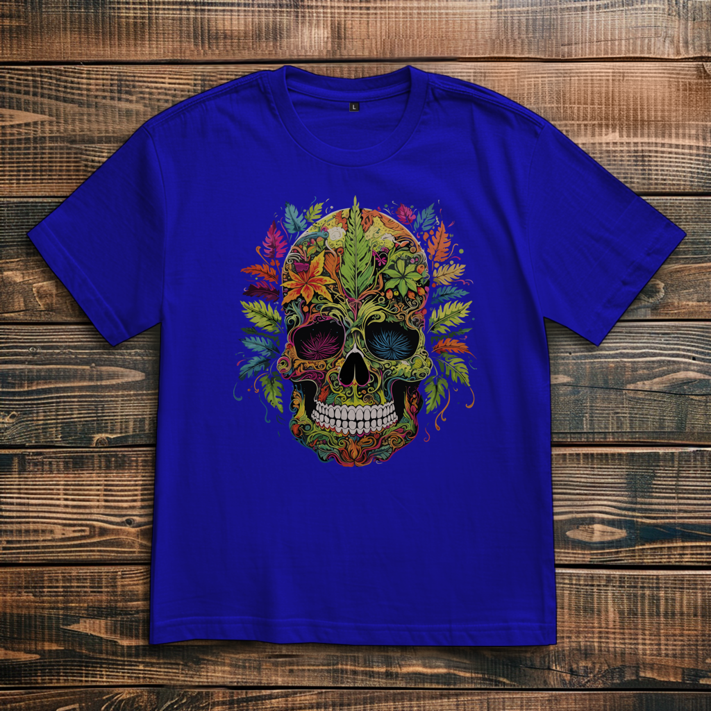 Oversize T-Shirt Nature Skull