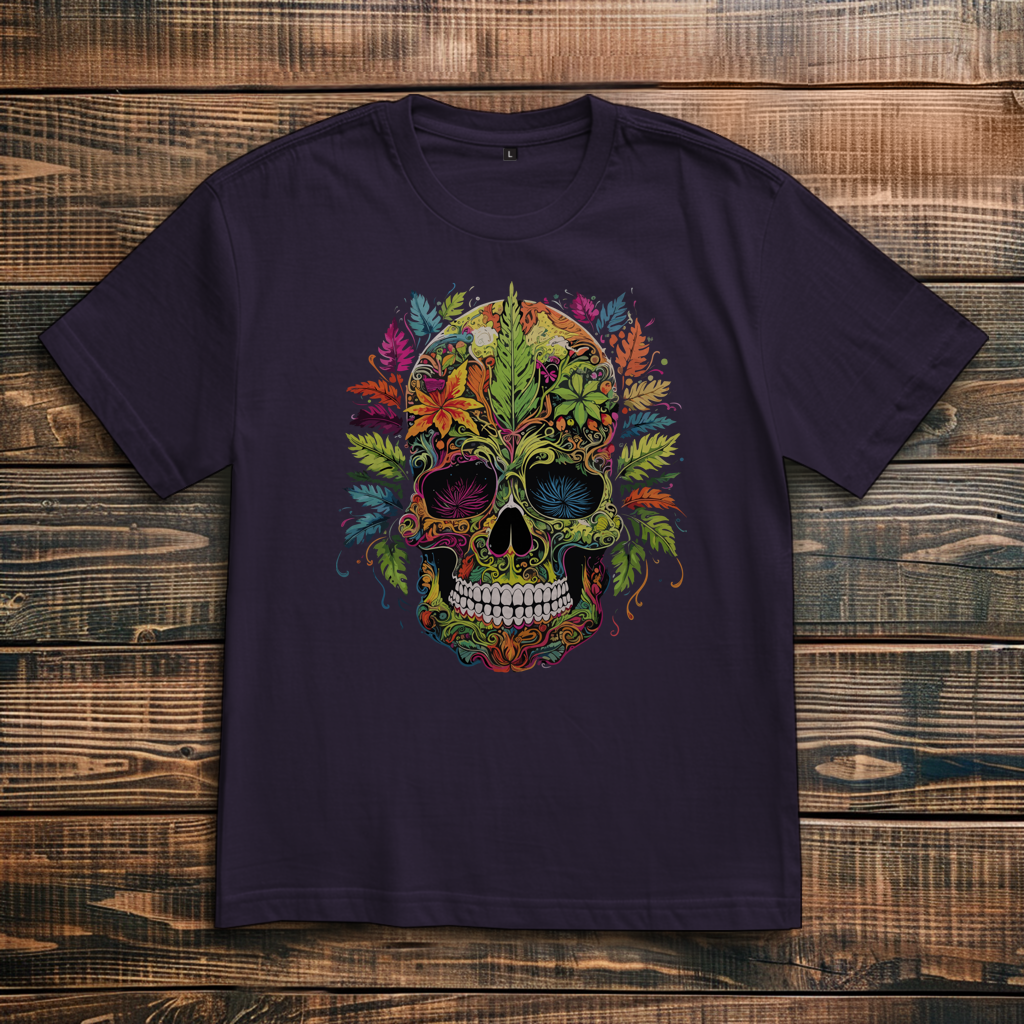 Oversize T-Shirt Nature Skull