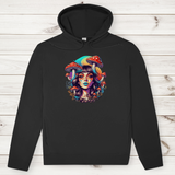 Herren Premium Bio Hoodie Mushroom Forest Girl