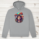 Herren Premium Bio Hoodie Mushroom Forest Girl