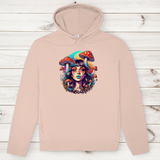 Herren Premium Bio Hoodie Mushroom Forest Girl