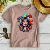 Damen Premium Bio T-Shirt Mushroom Forest Girl