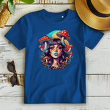 Damen Premium Bio T-Shirt Mushroom Forest Girl