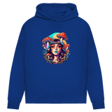 Damen Premium Bio Hoodie Mushroom Forest Girl