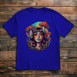 Oversize T-Shirt Mushroom Forest Girl