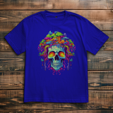 Oversize T-Shirt Neon Drip Skull