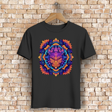 Herren Premium Bio T-Shirt Mandala Owl