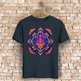 Herren Premium Bio T-Shirt Mandala Owl