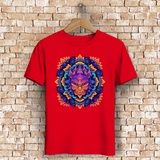 Herren Premium Bio T-Shirt Mandala Owl