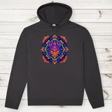 Herren Premium Bio Hoodie Mandala Owl