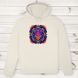 Herren Premium Bio Hoodie Mandala Owl