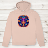 Herren Premium Bio Hoodie Mandala Owl