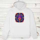 Herren Premium Bio Hoodie Mandala Owl