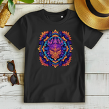 Damen Premium Bio T-Shirt Mandala Owl