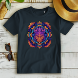 Damen Premium Bio T-Shirt Mandala Owl