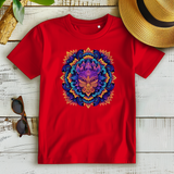 Damen Premium Bio T-Shirt Mandala Owl