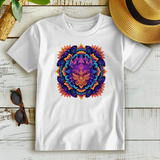 Damen Premium Bio T-Shirt Mandala Owl