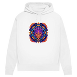 Damen Premium Bio Hoodie Mandala Owl
