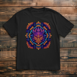 Oversize T-Shirt Mandala Owl