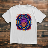 Oversize T-Shirt Mandala Owl