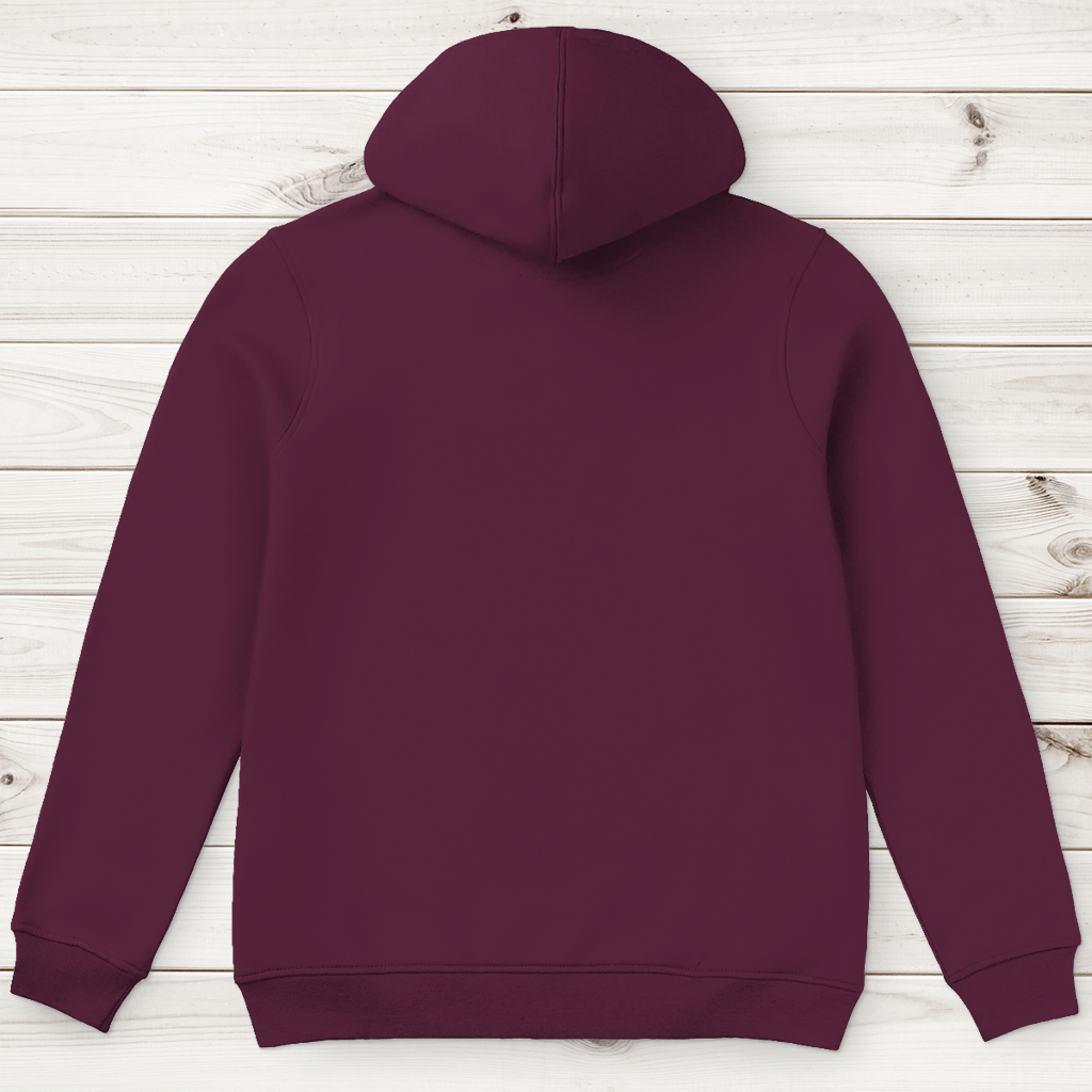 Herren Premium Bio Hoodie Colorful Wolf