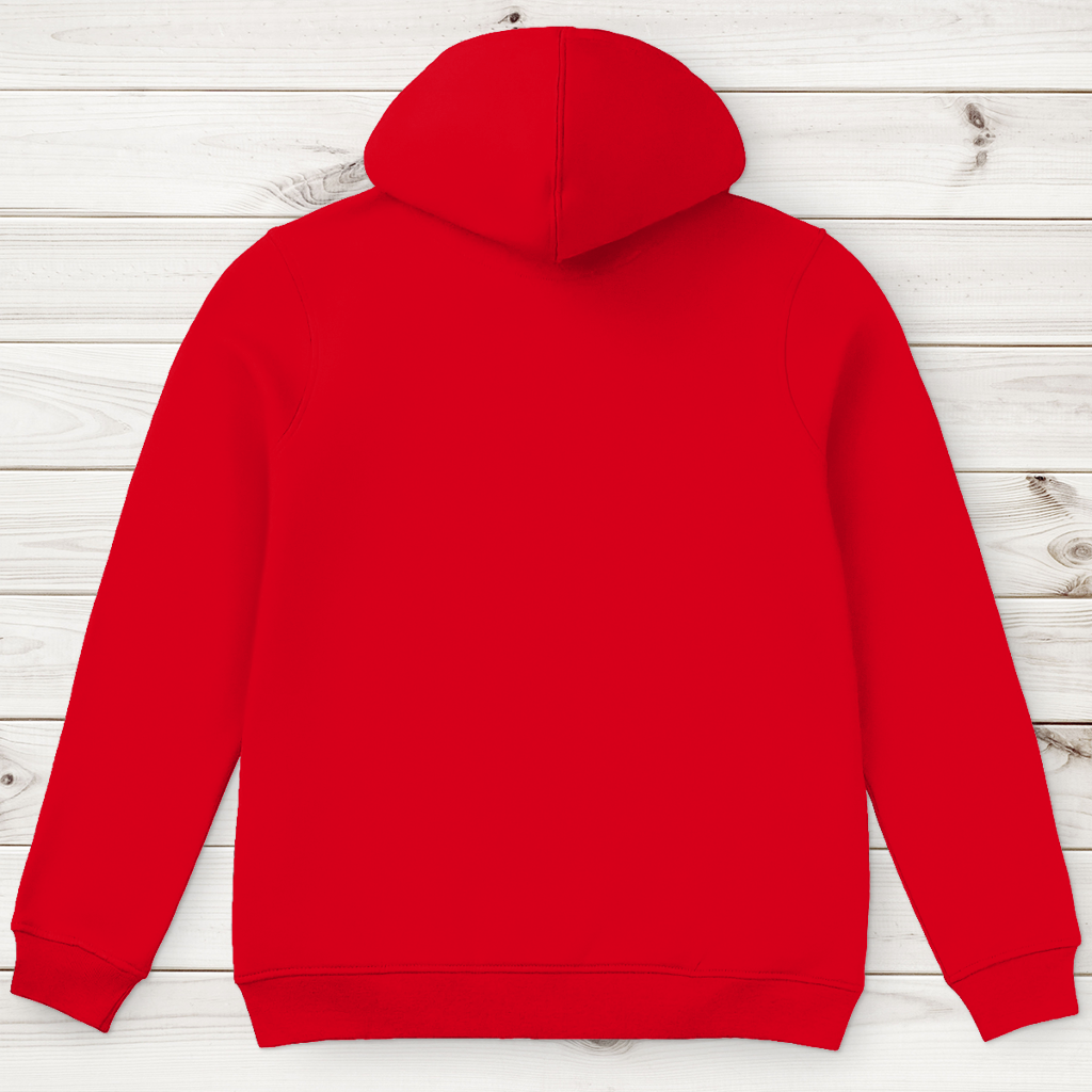 Herren Premium Bio Hoodie Colorful Wolf