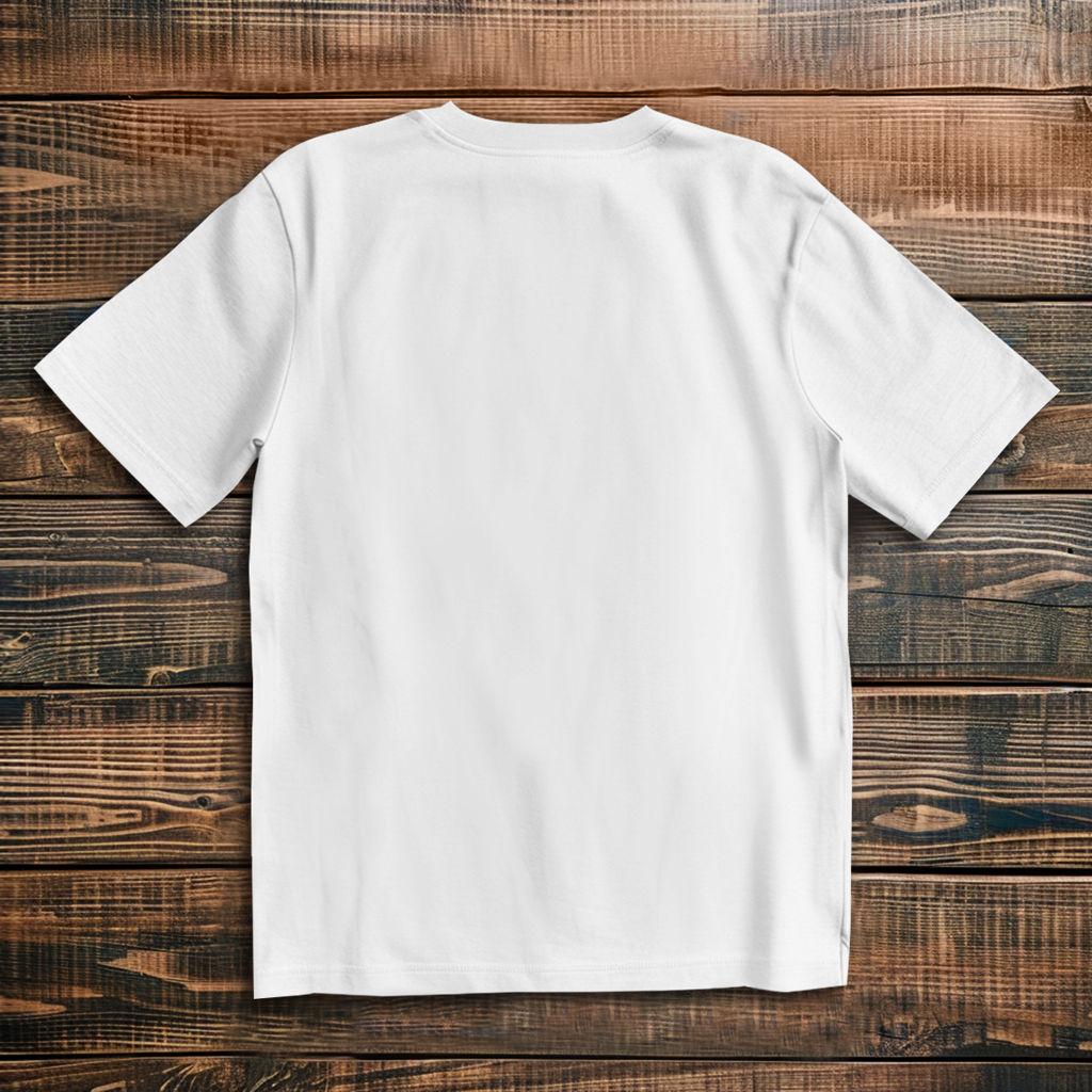 Oversize T-Shirt Colorful Wolf