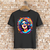 Herren Premium Bio T-Shirt Rainbow Girl